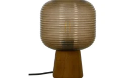 Bordslampor-Aneta Aura Bordslampa 28cm Brunbets/Brun