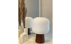 Bordslampor < Aneta Aura Bordslampa 28cm Bruntbets/Vit