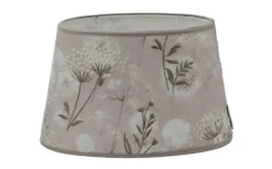 Ovala Lampskärmar-Hallbergs Aurora Oval Lampskärm 30cm Oyster Ashley Wild