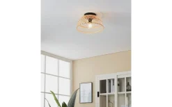 Plafonder < Eglo Ausnby Plafond 37cm Natur/Svart