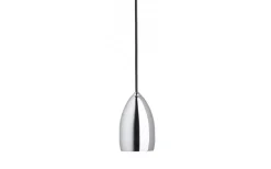 Fönsterlampor-Rendl Babades Fönsterlampa Ø6,8cm Krom