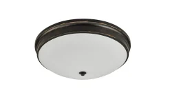 Plafonder < Oriva Balder Plafond 40cm Svart/Guld