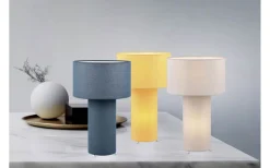 Bordslampor < Trio Lighting Bale Bordslampa 2xE27 grå