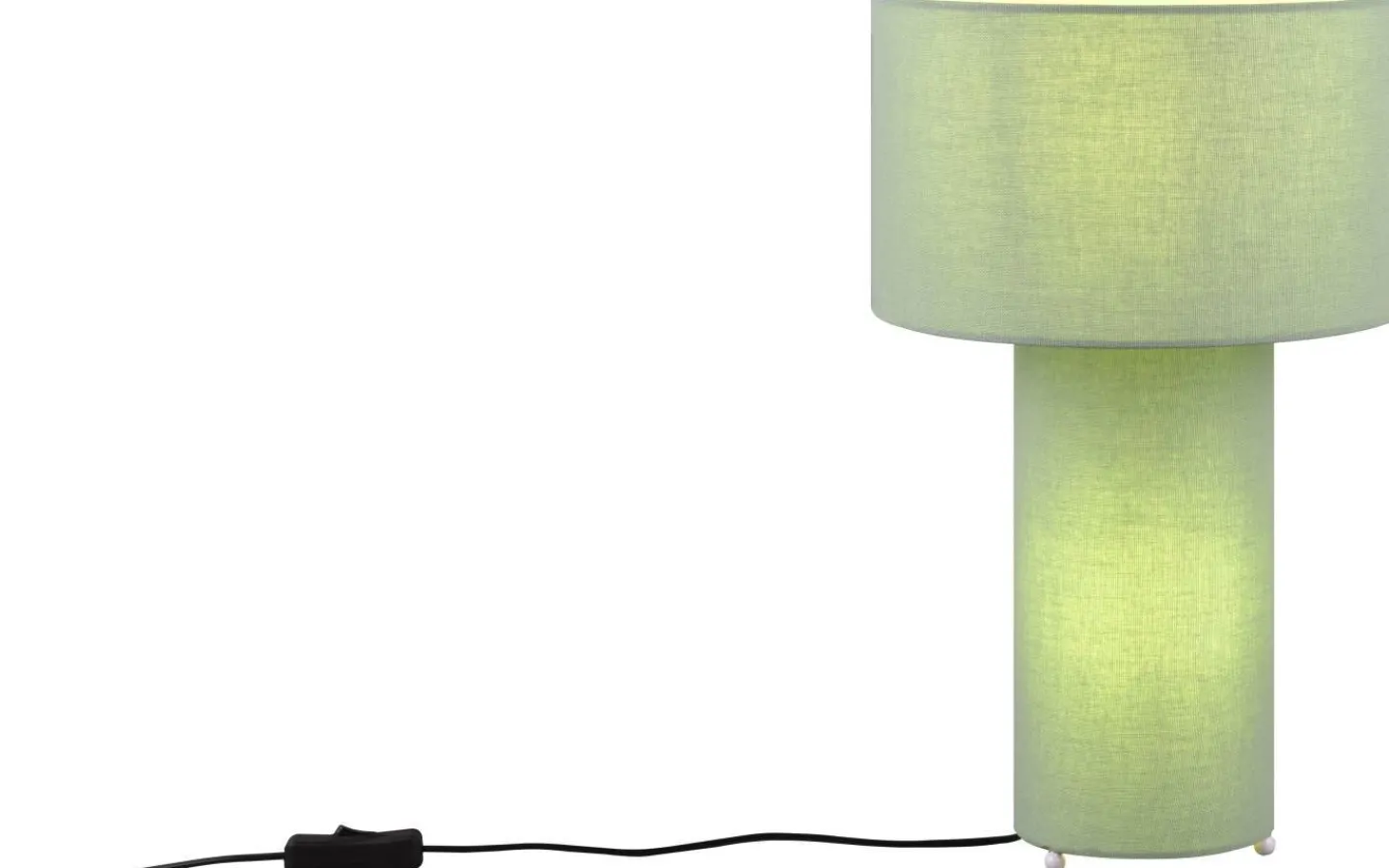 Bordslampor < Trio Lighting Bale Bordslampa 2xE27 pistagegrön