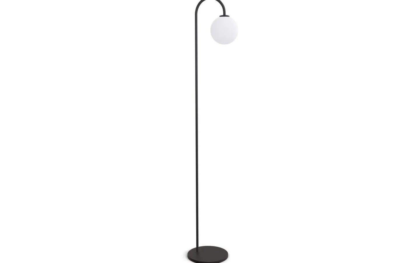 Golvlampor-Herstal Ballon Golvlampa 137cm Svart