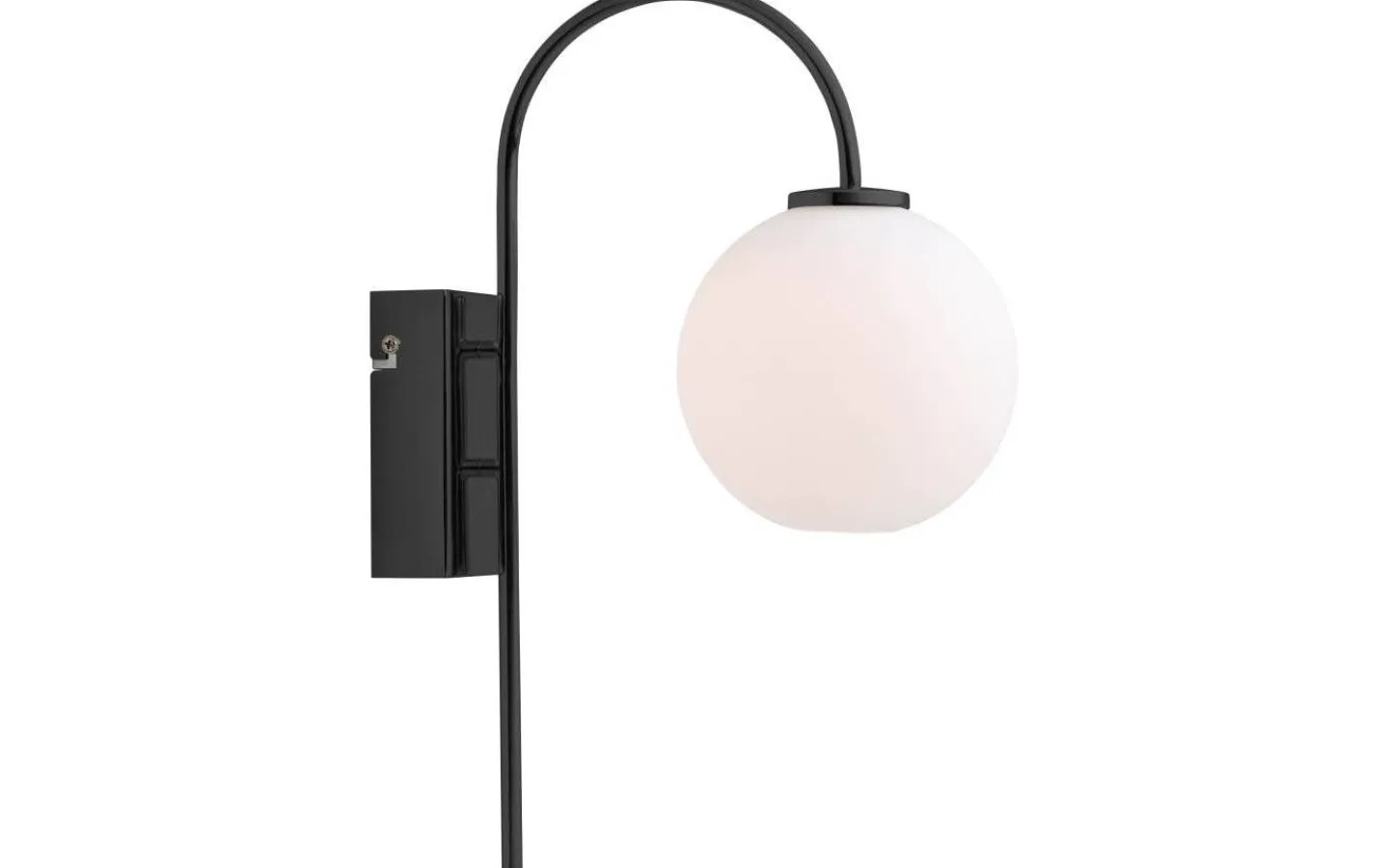 Vardagsrum|Hall & Trappa-Herstal Ballon Vägglampa Svart