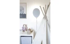 Barnrum < Globen Lighting Balloon Vägglampa 35cm LED 6W Grå