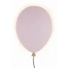 Barnrum < Globen Lighting Balloon Vägglampa 35cm LED 6W Rosa