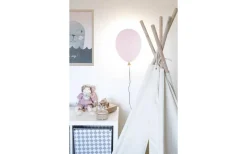 Barnrum < Globen Lighting Balloon Vägglampa 35cm LED 6W Rosa