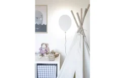 Barnrum < Globen Lighting Balloon Vägglampa 35cm LED 6W Vit