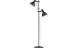 Golvläslampor < Halo Design Baltimore Golvlampa 2L 150cm Svart