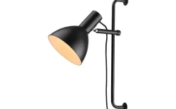 Läslampor-Halo Design Baltimore Vägglampa Svart