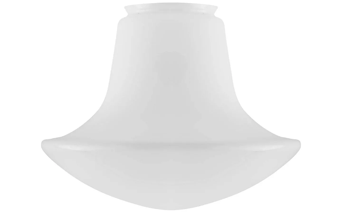 Reservglas Och Reservdelar-Karlskrona Lampfabrik Balusterskärm 100/280 - Vitt överfångsglas
