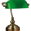 Skrivbordslampor < Markslojd Bankers Bordslampa 25cm Grön