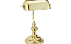 Skrivbordslampor < Markslojd Bankers Bordslampa 42cm Mässing