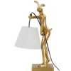 Bordslampor-Mauro Ferretti Barca Bordslampa Kanin 47cm Guld