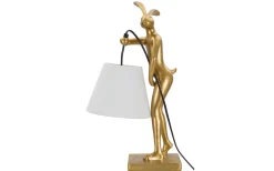 Bordslampor-Mauro Ferretti Barca Bordslampa Kanin 47cm Guld