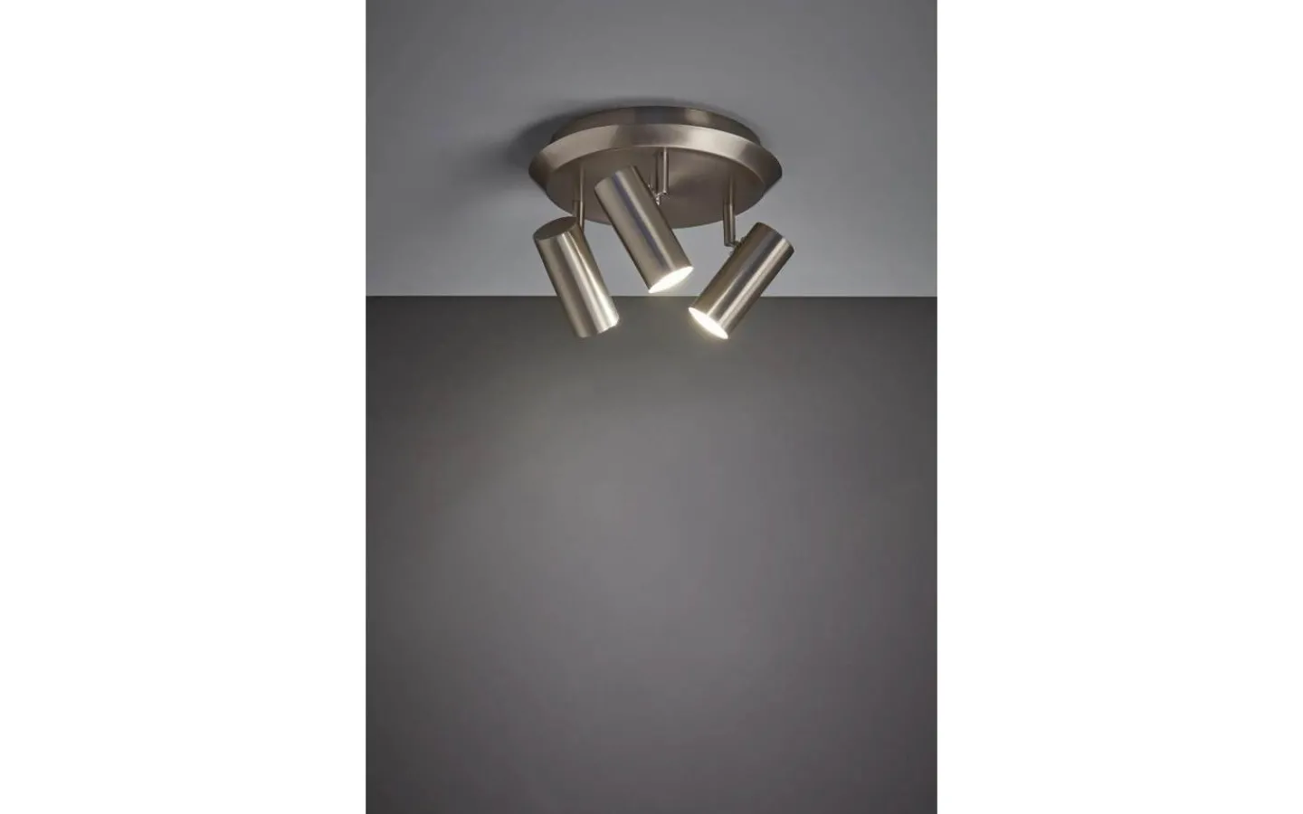 Hall & Trappa|Runda Takspotlights < Markslojd Barcelona Takspotlight Stål 3L