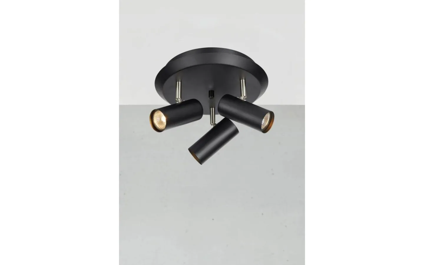 Hall & Trappa|Runda Takspotlights-Markslojd Barcelona Takspotlight Svart 3L