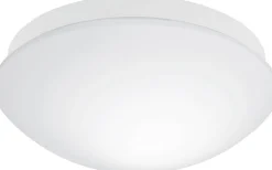 Plafonder-Eglo Bari Plafond 27,5cm Sensor Vit IP44
