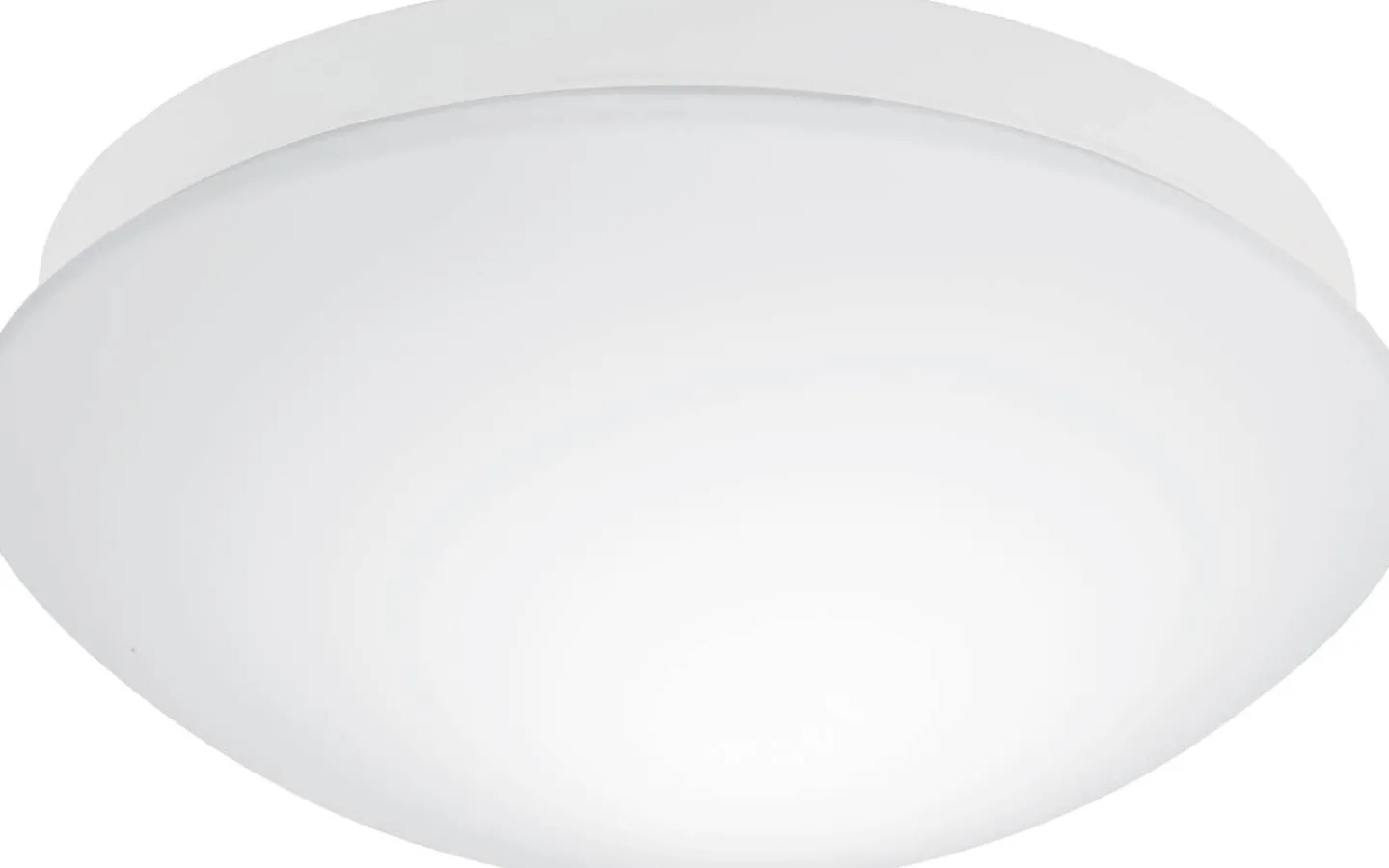 Plafonder-Eglo Bari Plafond 27,5cm Sensor Vit IP44