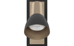 Läslampor-Eglo Barnham Vägglampa LED Svart