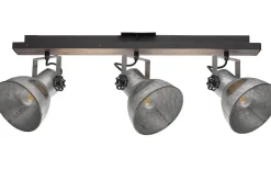 Takspot Med 3 Lampor-Eglo Barnstaple Takspotlight 75cm 3L Grå