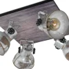 Takspot Med Minst 4 Lampor-Eglo Barnstaple Takspotlight 45cm 4L Grå