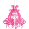 Barnrum < Oriva Barock Taklampa 45cm Cerise
