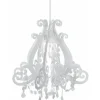 Barnrum-Oriva Barock Taklampa 45cm Vit