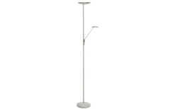 Uplight-Texa Design Barone 2L Golvlampa 1,8m LED CCT 27W+7W Dimbar Sand/Nickel