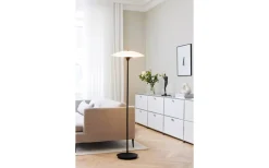 Golvlampor-Halo Design Baroni Golvlampa 150cm Svart/Opal
