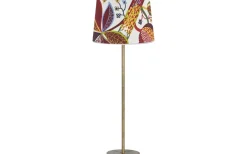 Bordslampor-PR Home Base Bordslampa 58cm Guld med mönstrad skärm