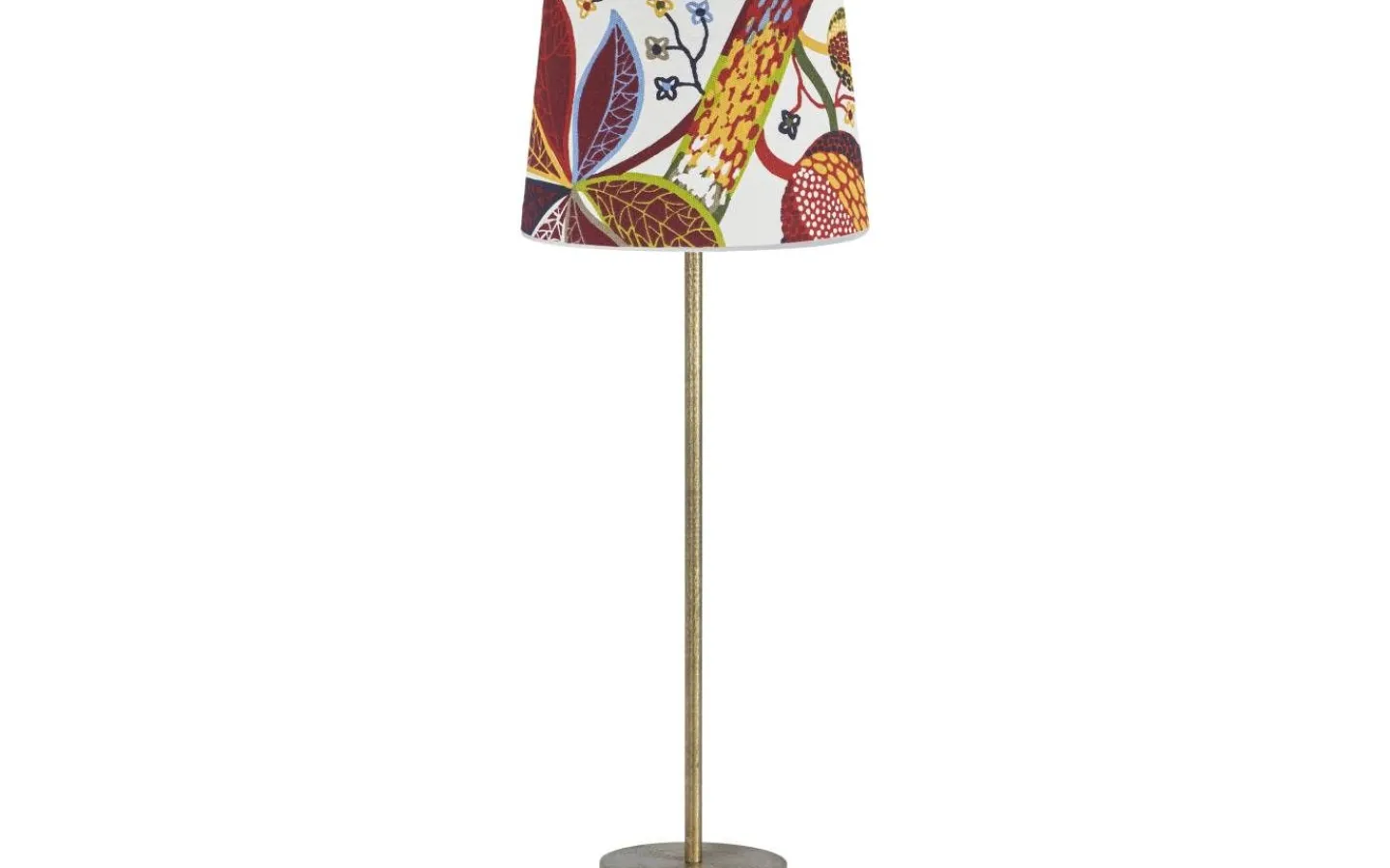 Bordslampor-PR Home Base Bordslampa 58cm Guld med mönstrad skärm