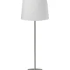 Bordslampor-PR Home Base Bordslampa 58cm Silver med vit skärm