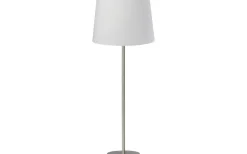Bordslampor < PR Home Base Bordslampa 71cm Silver med offwhite skärm