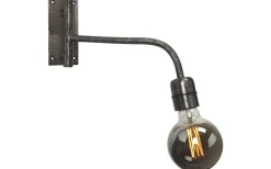 Lampetter-PR Home Base Vägglampa 34cm Beaten Silver