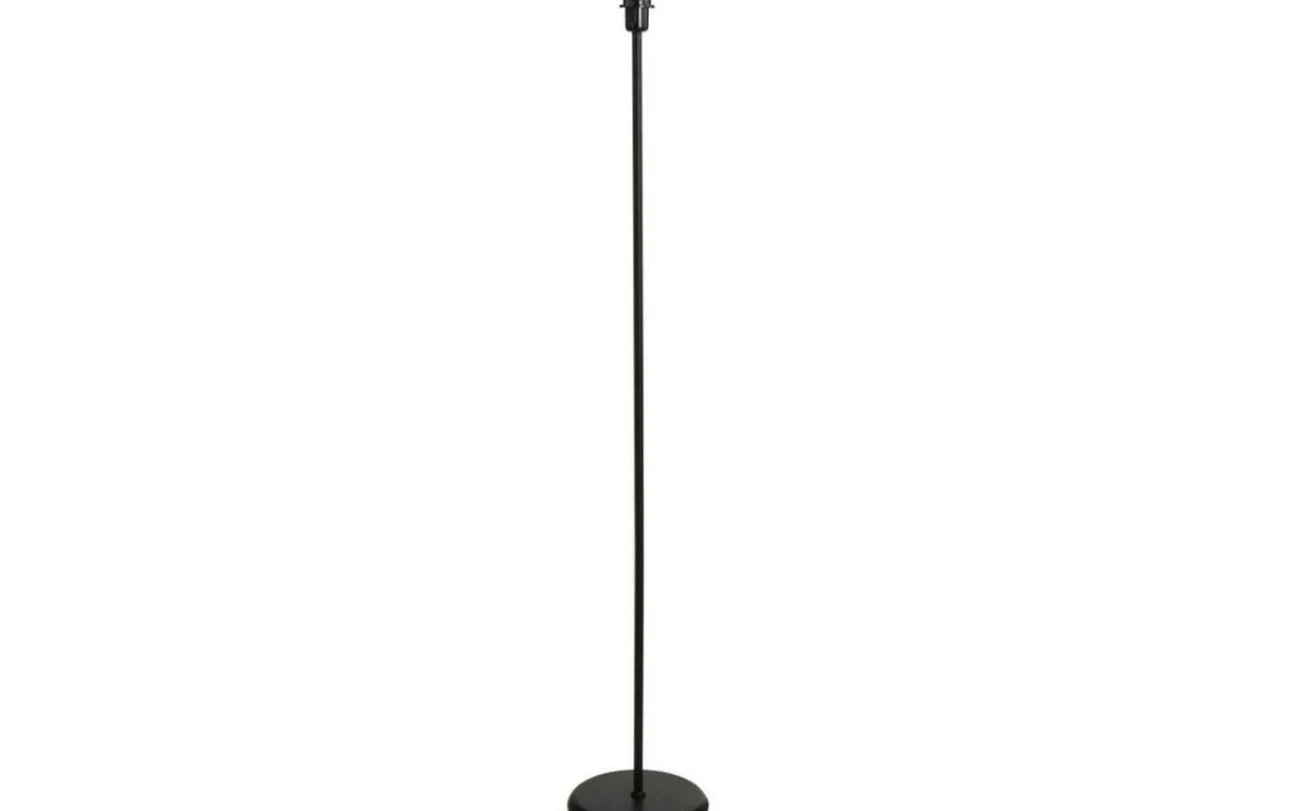 Golvfötter-Oriva Basic Golvfot 140cm Svart