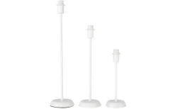 Lampfötter-Oriva Basic Lampfot 28cm Vit