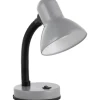 Skrivbordslampor-Eglo Basic Skrivbordslampa 30cm Silver