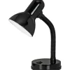 Skrivbordslampor < Eglo Basic Skrivbordslampa 30cm Svart
