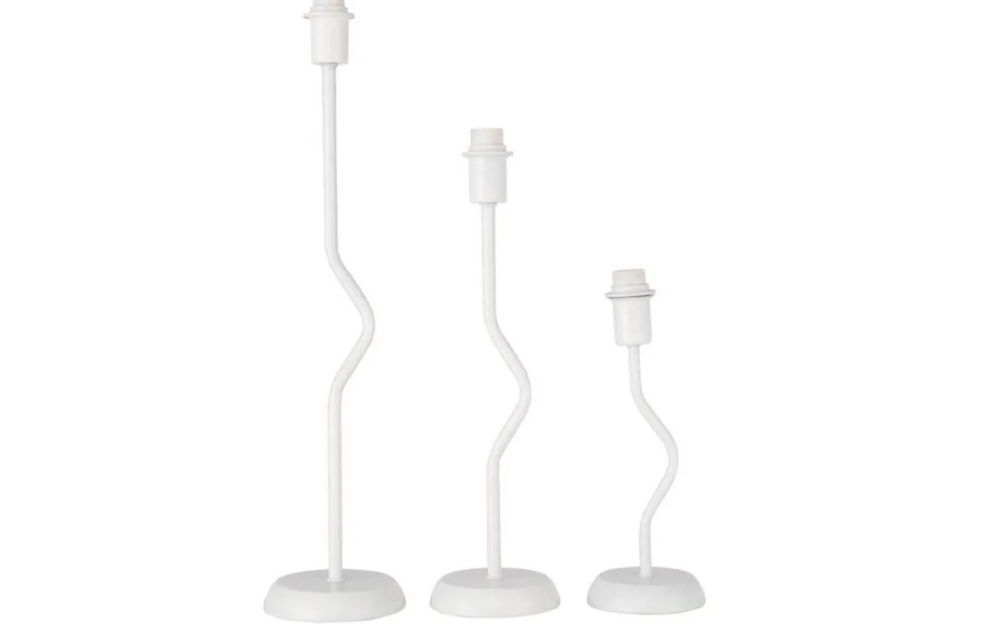 Lampfötter < Oriva Basic Z Lampfot 52cm Vit