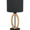 Bordslampor-Eglo Basildon Bordslampa 43cm Svart