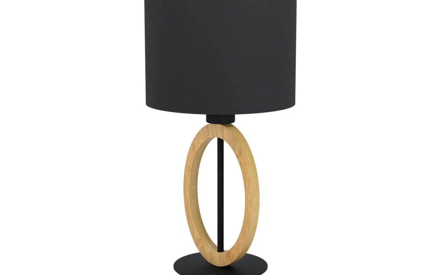 Bordslampor-Eglo Basildon Bordslampa 43cm Svart