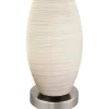 Bordslampor < Eglo Batista Bordslampa 23cm Nickel