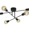 Sovrum|Plafonder-Cottex Baton Plafond 6L 68cm Svart