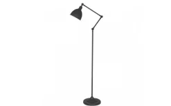 Vardagsrum|Golvläslampor-By Rydens Bazar Golvlampa 147cm Svart