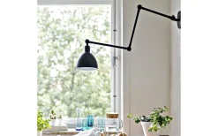 Läslampor|Kök & Matplats-By Rydens Bazar Vägglampa Svart