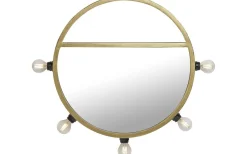 Prydnadssaker|Hall & Trappa-PR Home Bea Spegellampa 45cm Svart/Guld