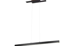 Avlånga Taklampor < Trio Lighting Belfast Taklampa LED mattsvart